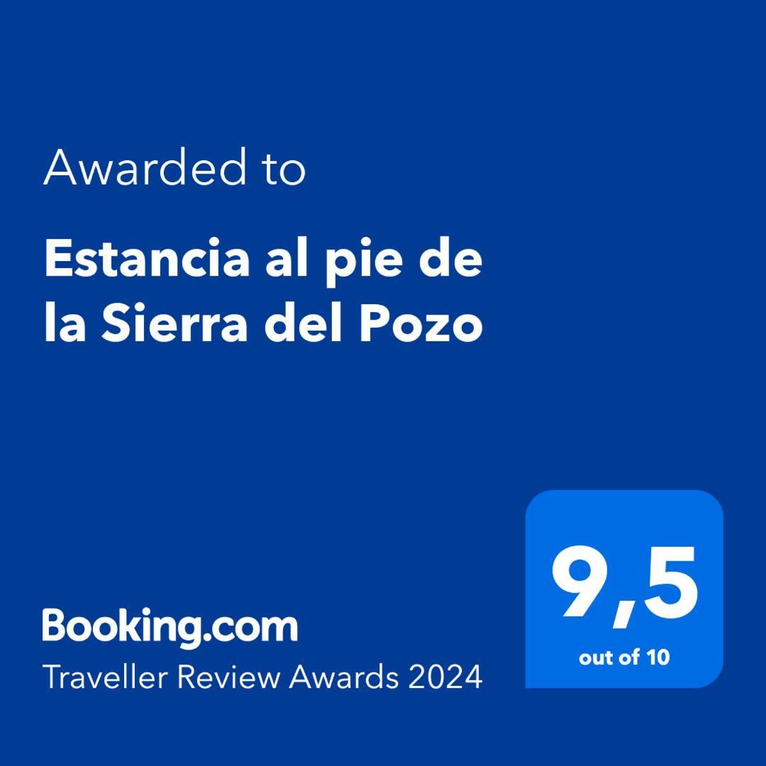 Estancia Al Pie De La Sierra Del Pozo Посо-Алькон Экстерьер фото